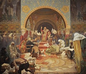 The Bulgarian Tsar Simeon The cycle The Slav Epic