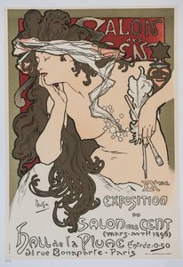 XXème Exposition du Salon des Cent by Alphonse Mucha