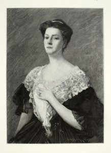 Portrait of a Woman by Alsace Henry Wolf