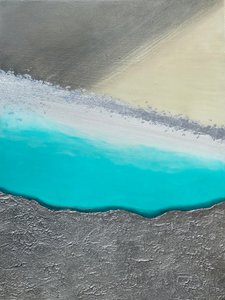 Abstract Aqua Shore