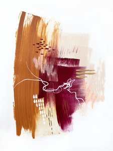 Abstract Earthy Gold