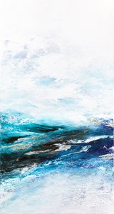 Abstract Ocean Blues