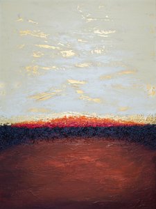 Golden Desert Horizon