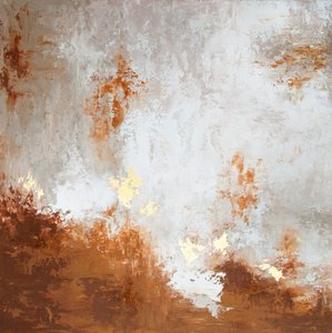 Golden Earth Abstract