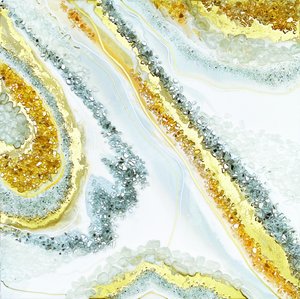 Golden Geode Shimmer