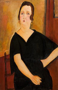 Madame Amédée Woman with Cigarette by Amedeo Modigliani