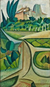 Manhufe Landscape by Amadeu de Souza Cardoso