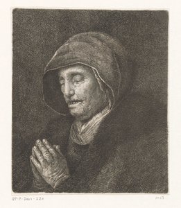 Praying Old Woman (Rembrandt