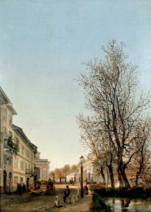 View of Porta Venezia Area, Milan (c.1850)