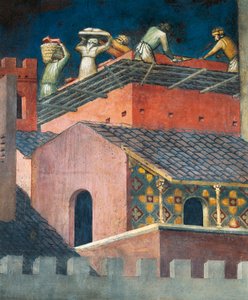 Masons at work (detail)