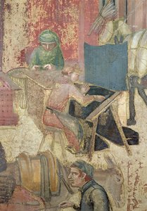 Effects of Good Government in the City, Weavers (detail)