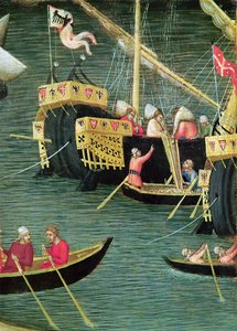 St. Nicholas Saves Mira from Famine (detail)