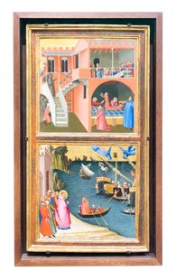 Stories of the Life of Saint Nicholas by Ambrogio Lorenzetti