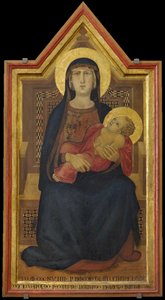 The Virgin and Child Enthroned by Ambrogio Lorenzetti