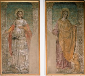 St Agnes of Rome and St Martina of Rome