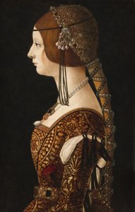 Bianca Maria Sforza by Ambrogio de Predis