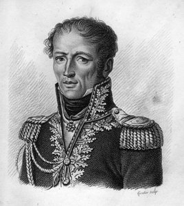 Antoine, Count Drouot, French General. Engraved by Ambroise Tardieu in 1818. Stella Collection by Ambroise Tardieu