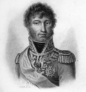 Joachim Murat, Marshal of France, King of Naples in Portraits of the French generals following the victories and conquests of the French. Engraved by Ambroise Tardieu in 1818. Stella Collection by Ambroise Tardieu