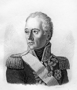 Louis Marie Turreau de Garambouville, French general - in Portraits des généraux français en suite les victoires et conquêtes des français. Engraved by Ambroise Tardieu in 1818. Stella Collection by Ambroise Tardieu
