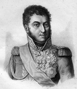 Marshal Suchet. Louis Gabriel (Louis-Gabriel) Suchet (1770-1826), Duke of Albufera Maréchal of France. in 