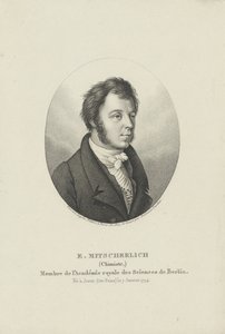 Portrait of Eilhard Mitscherlich by Ambroise Tardieu