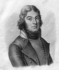 General Lazare Louis Hoche (1768-1797). Engraved by Ambroise Tardieu in 1818. Stella Collection. by Ambroise Tardieu