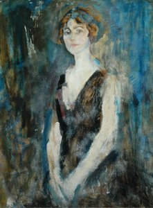 Mrs S. S. Howland by Ambrose McEvoy