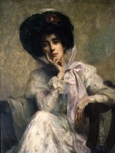 The Edwardian Hat by Ambrose McEvoy