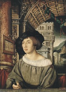 Portrait of a Young Man by Ambrosius Holbein