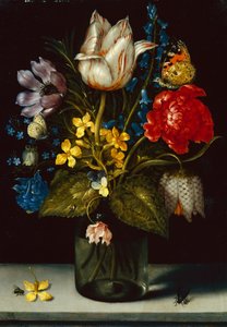 Bouquet of Flowers by Ambrosius the Elder Bosschaert
