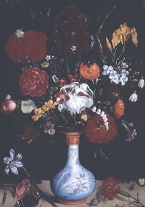 Still Life with Flowers by Ambrosius the Younger Bosschaert