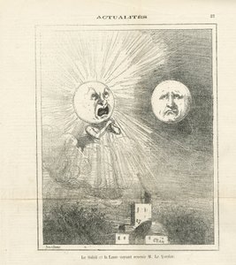 Illustration of Cham (1819-1879) in Le Charivari by Amédée de Noé