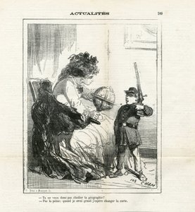Illustration of Cham (1819-1879) in Le Charivari