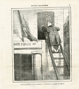 Illustration of Cham in Le Charivari