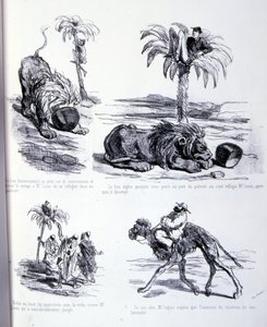 Illustration for The Art of fattening and losing weight by Amédée de Noé