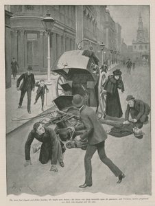 Carriage Accident by Amedee Forestier