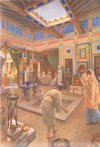 Domestic Life in Rome, from MacMillan School Posters by Amedee Forestier