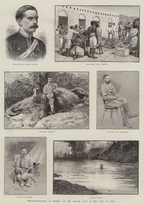 Elephant-Hunting at Berbera, on the African Coast of the Gulf of Aden by Amedee Forestier