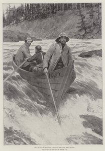 From Euston to Klondike, shooting the White-Horse Rapids by Amedee Forestier