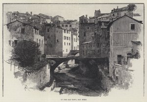 In the Old Town, San Remo by Amedee Forestier