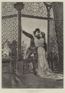Scene from Romeo and Juliet, at the Lyceum Theatre by Amedee Forestier