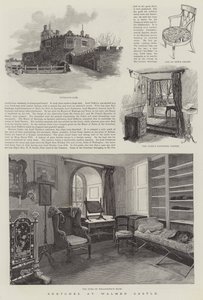 Sketches at Walmer Castle