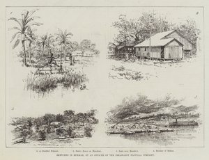 Sketches in Burmah by Amedee Forestier