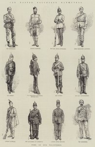 The Easter Volunteer Manoeuvres by Amedee Forestier