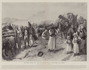 The Graeco-Turkish War, the Panic-Stricken Flight of the Greeks from Larissa