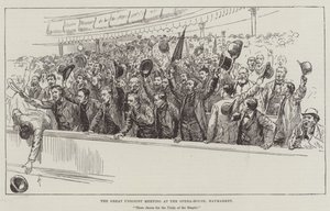 The Great Unionist Meeting at the Opera-House, Haymarket
