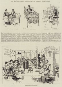 The West-End Hospital for Paralysis and Epilepsy, Welbeck-Street by Amedee Forestier