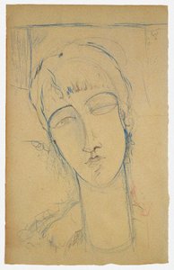 Anna Akhmatova Portrait of a Red Woman