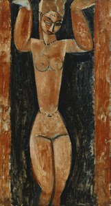 Caryatid, c.1911-1913 by Amedeo Modigliani