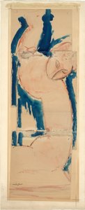 Caryatid: Rose and Blue